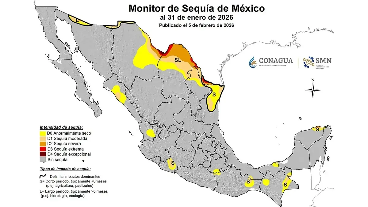 La Mixteca poblana enfrenta riesgos agrícolas y forestales tras el reporte de Conagua.