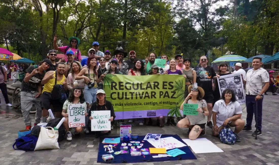 La movilización histórica busca una ley que regule el uso lúdico y medicinal del cannabis.