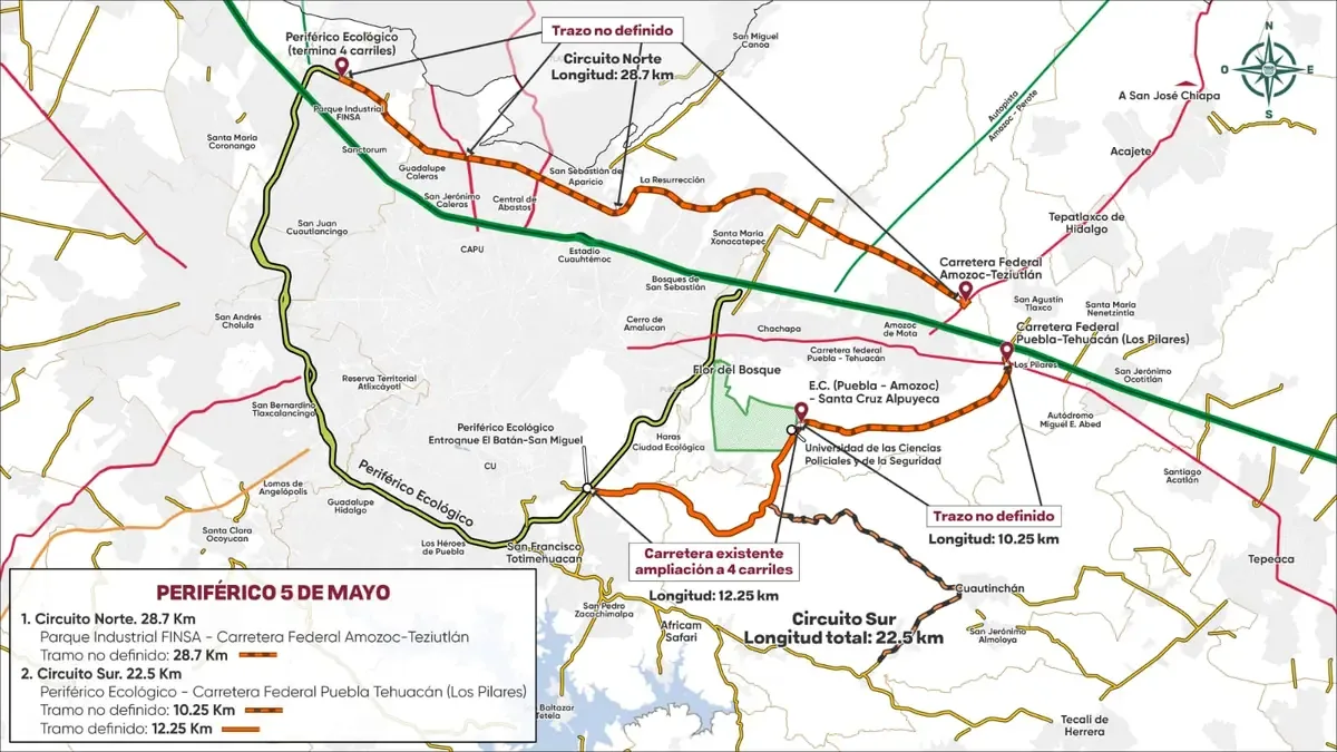 La nueva infraestructura busca reducir congestionamiento y conectar comunidades.