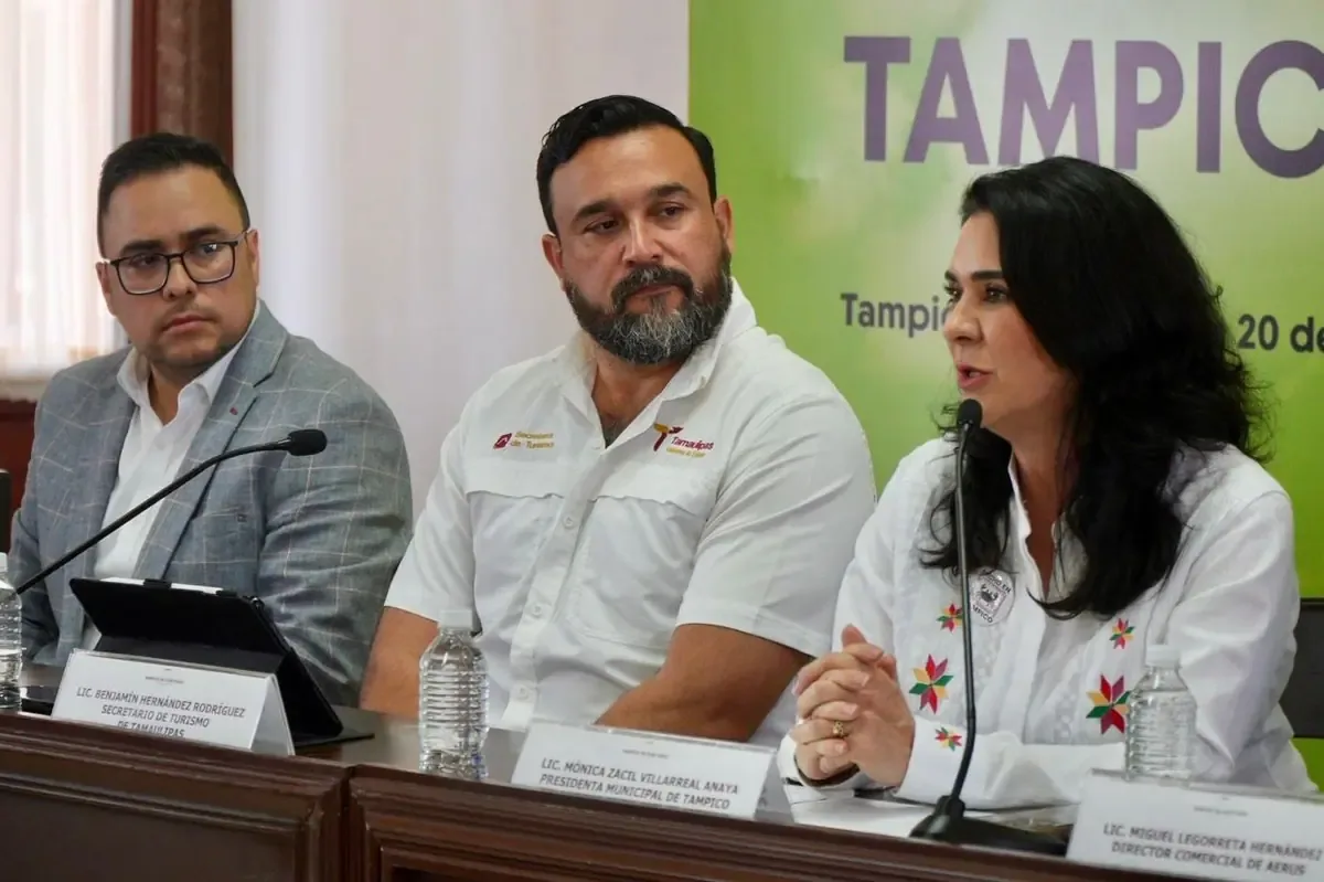 La nueva ruta aérea promete fortalecer la conectividad y economía de Tamaulipas.