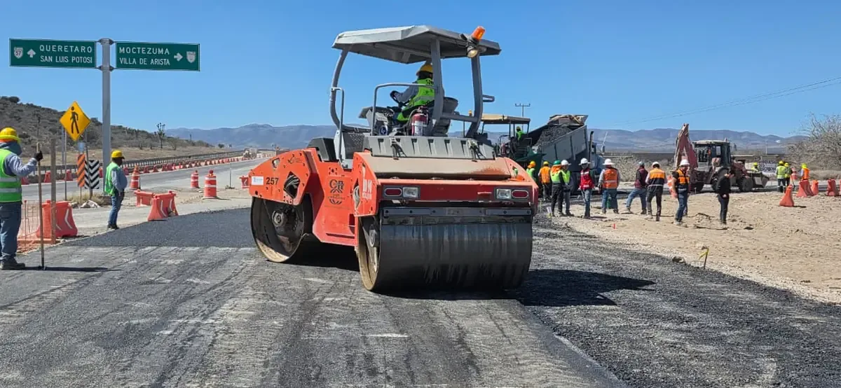 La nueva ruta mejorará la conectividad y seguridad en el norte de San Luis Potosí.