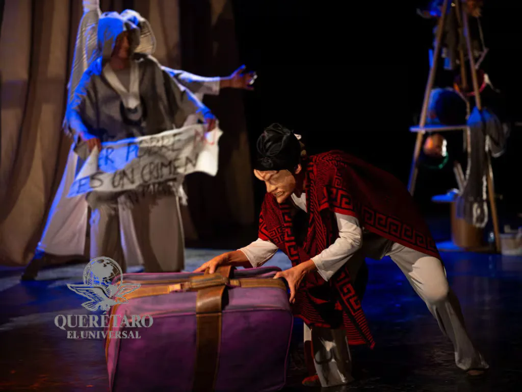 La obra Tiza inauguró la Muestra Estatal de Teatro en Querétaro.