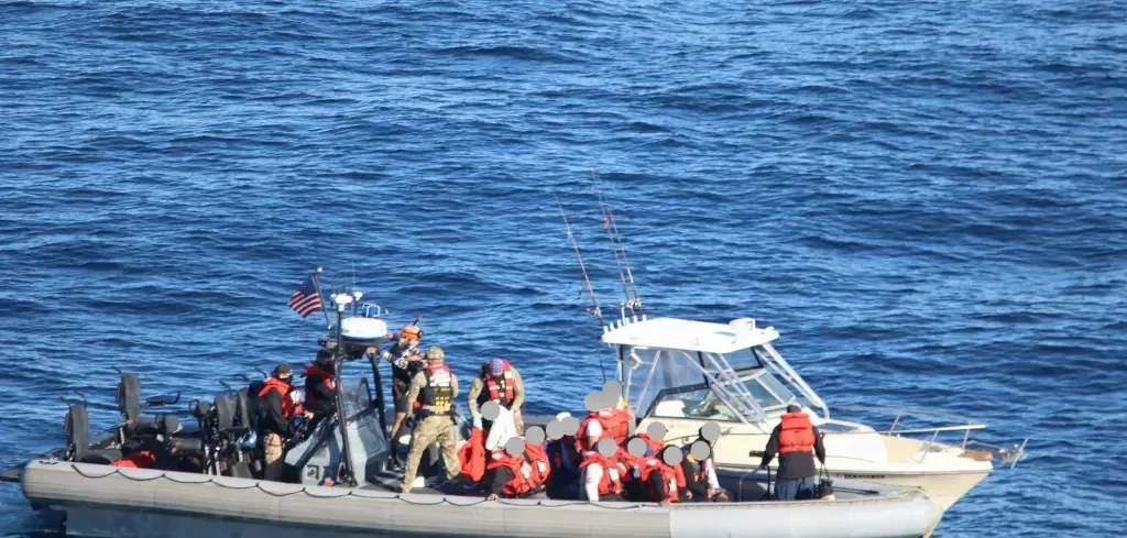 La operación coordinada con DHS y la Marina se realizó en el sur de California.