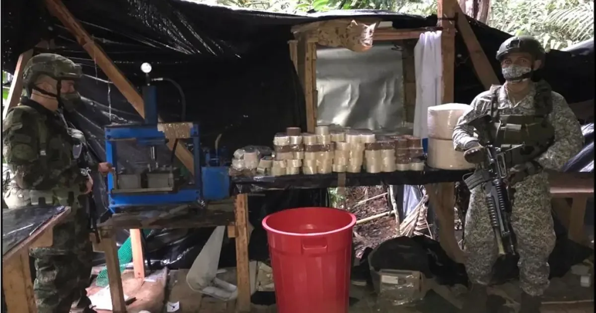 La operación, en colaboración con la DEA, afecta operativos del narcotráfico en Colombia.