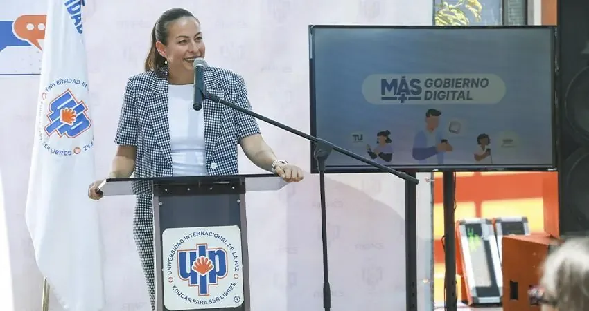 Milena Quiroga presenta avances en participación ciudadana y trámites en línea en UNIPAZ.