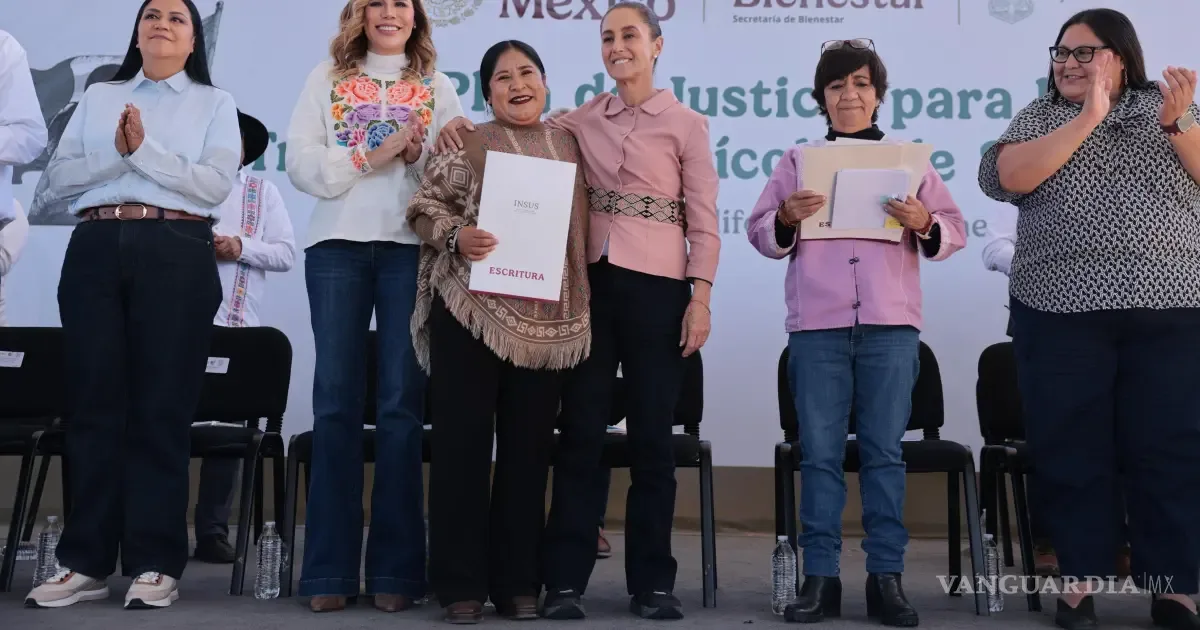 La presidenta Claudia Sheinbaum anuncia el Certificado Laboral en San Quintín.