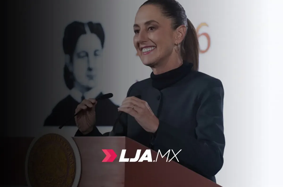 La presidenta Claudia Sheinbaum anuncia el Programa Nacional de Conservación de Carreteras.