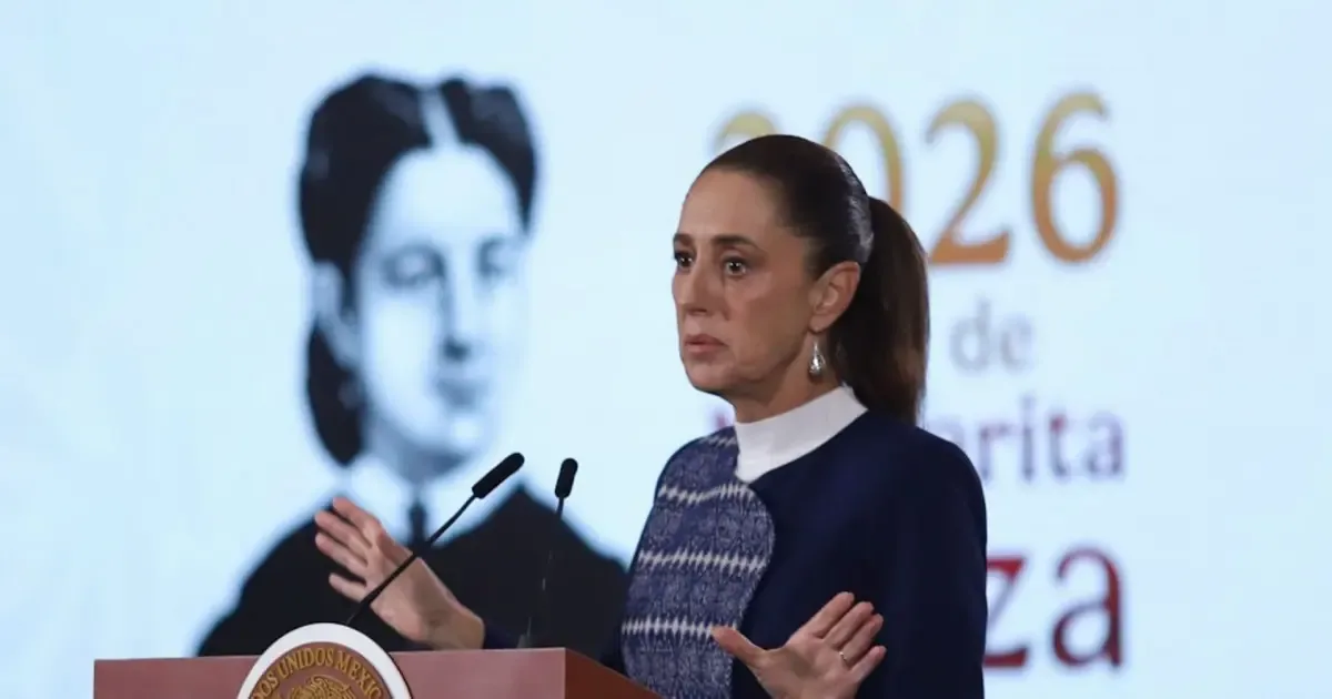 La Presidenta Claudia Sheinbaum discute el apoyo a Cuba en conferencia matutina.