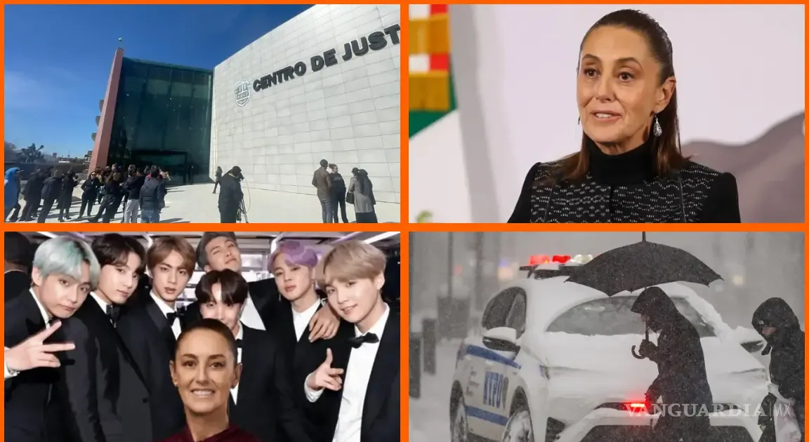 La presidenta Claudia Sheinbaum durante su declaración sobre BTS y los conciertos en México.