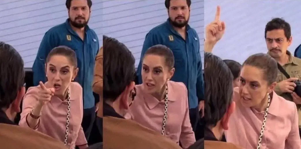 "La presidenta Claudia Sheinbaum en la conferencia matutina sobre San Quintín."