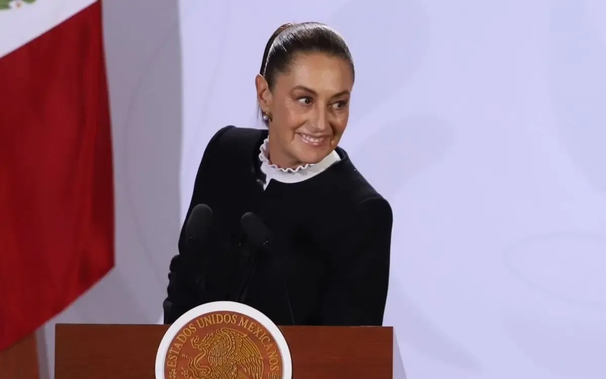 La presidenta Claudia Sheinbaum en la inauguración del Tren México-Toluca.