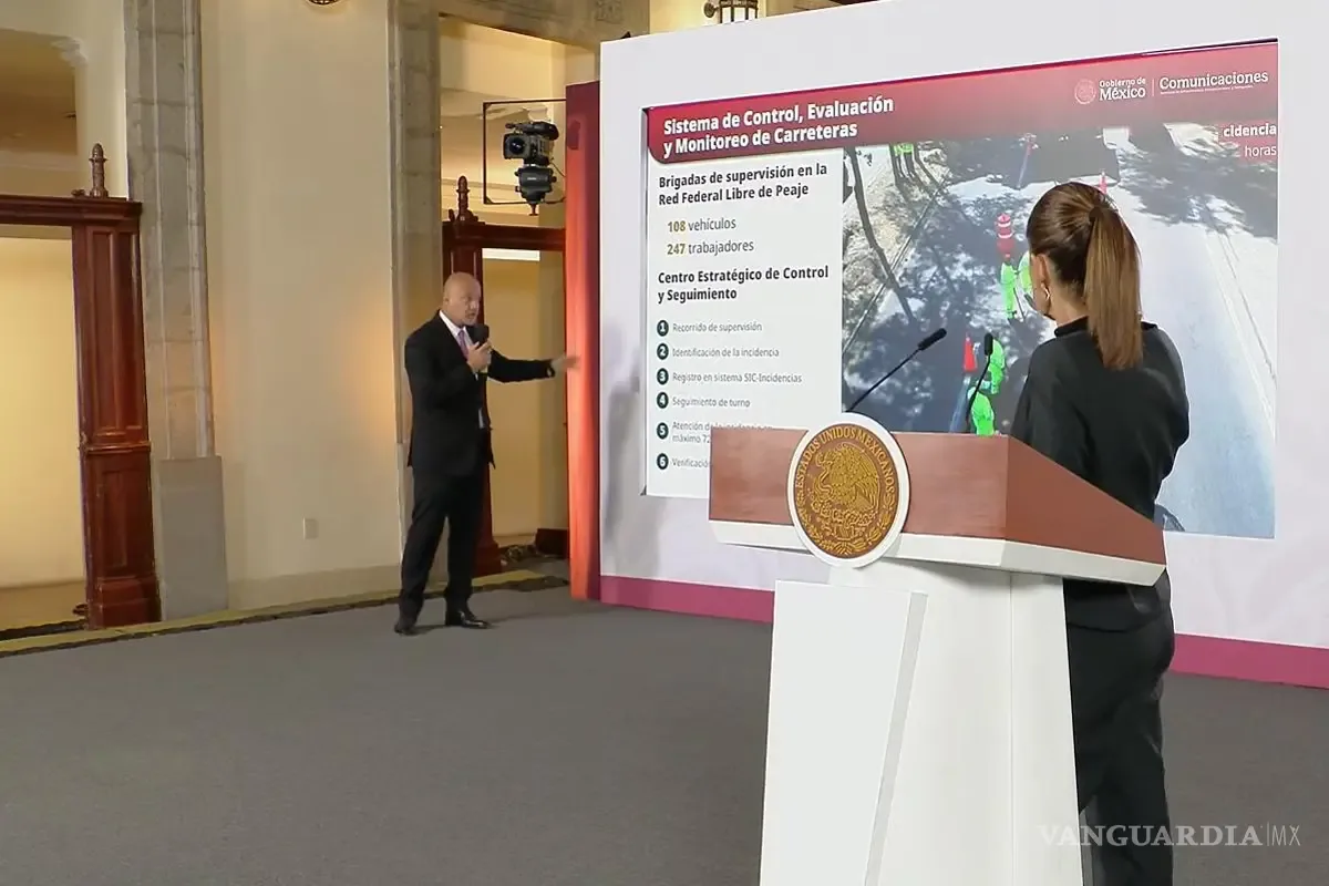La Presidenta Claudia Sheinbaum Pardo durante el anuncio del MegaBachetón 2026.