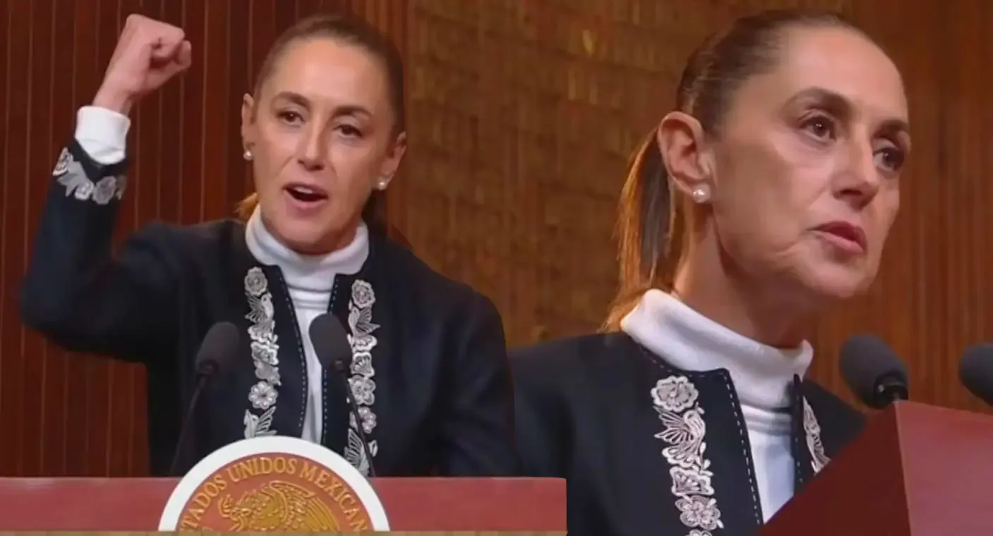 "La Presidenta Claudia Sheinbaum pronunció un discurso en Querétaro sobre soberanía."