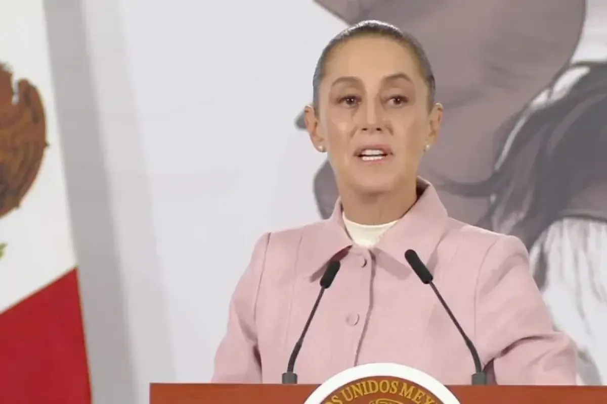 La presidenta de México defiende la ayuda humanitaria a la isla y rechaza las sanciones impuestas por Estados Unidos.