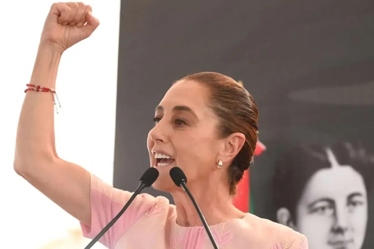 La presidenta de México enfatiza la necesidad de cooperación para frenar el narcotráfico.