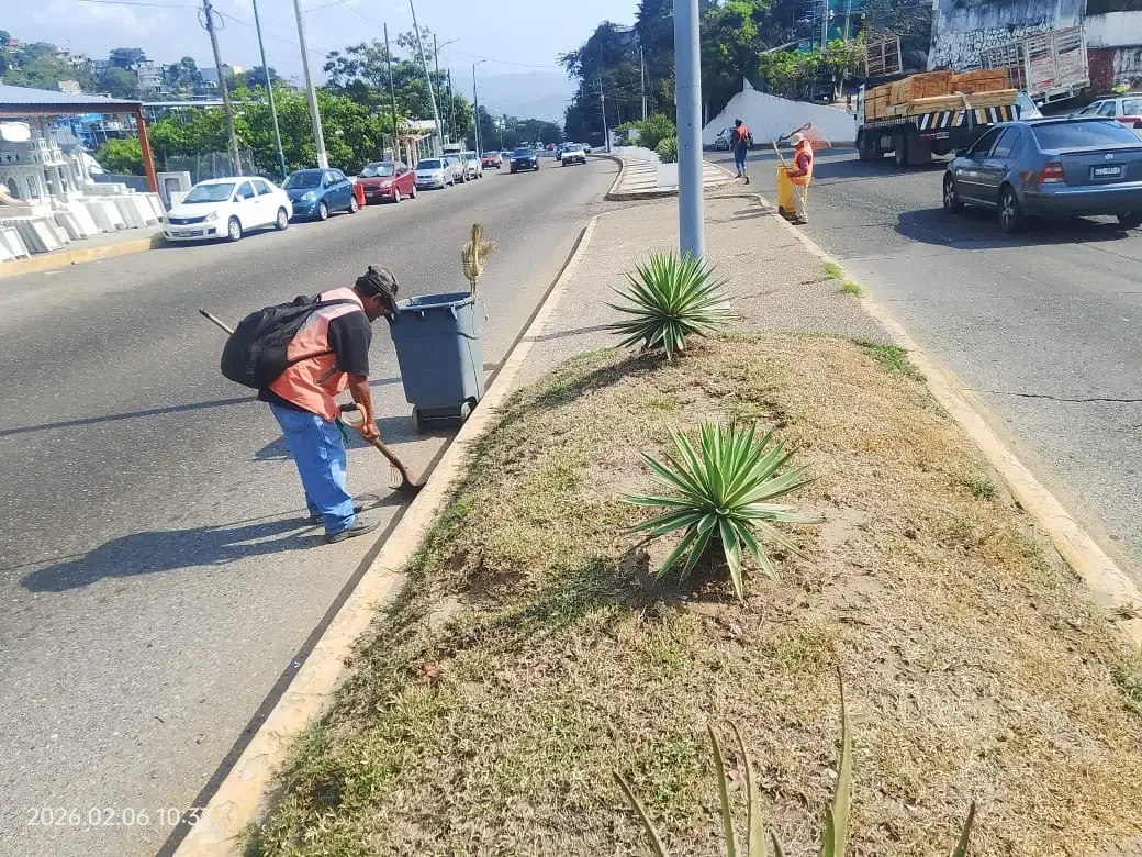 La presidenta municipal impulsa acciones para mejorar el entorno urbano de la ciudad.