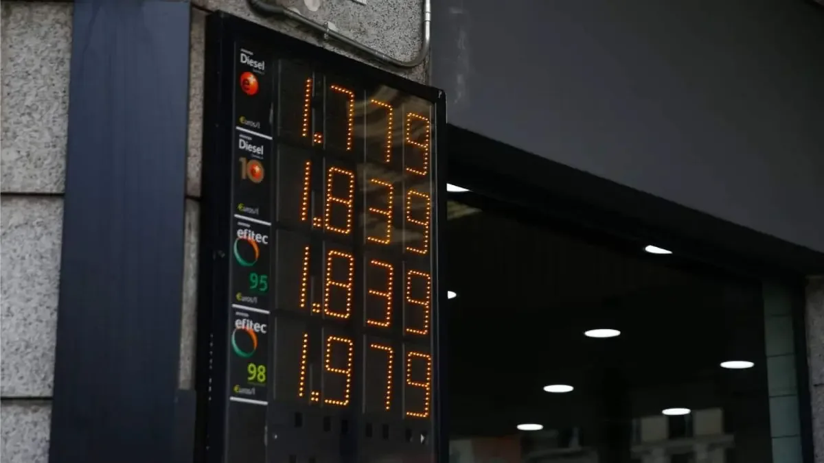 La reducción del IVA no detiene el aumento del diésel en España en medio de tensiones en Oriente Medio.