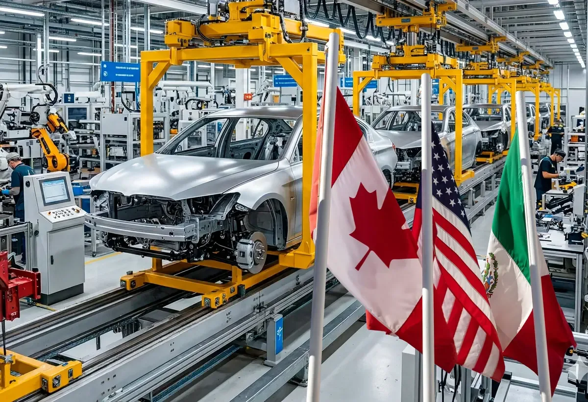 La renegociación del T-MEC plantea desafíos clave para la industria automotriz mexicana.