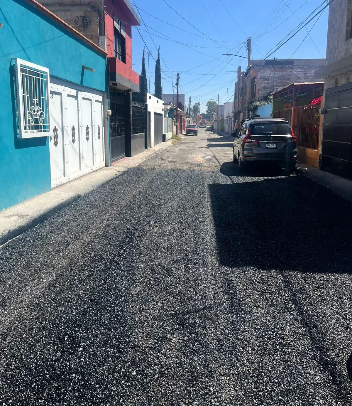 La reparación de vialidades mejora condiciones de movilidad en la ciudad.