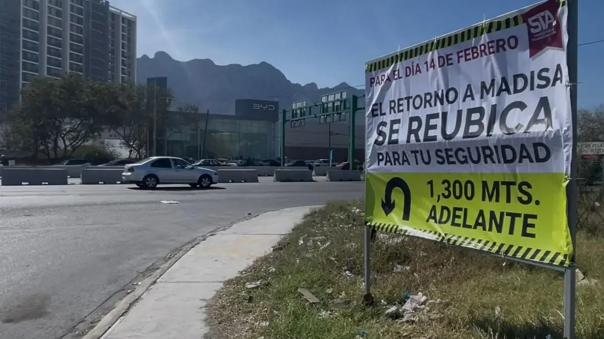 La reubicación del retorno en la Avenida Industriales optimiza el tránsito y reduce congestionamientos.