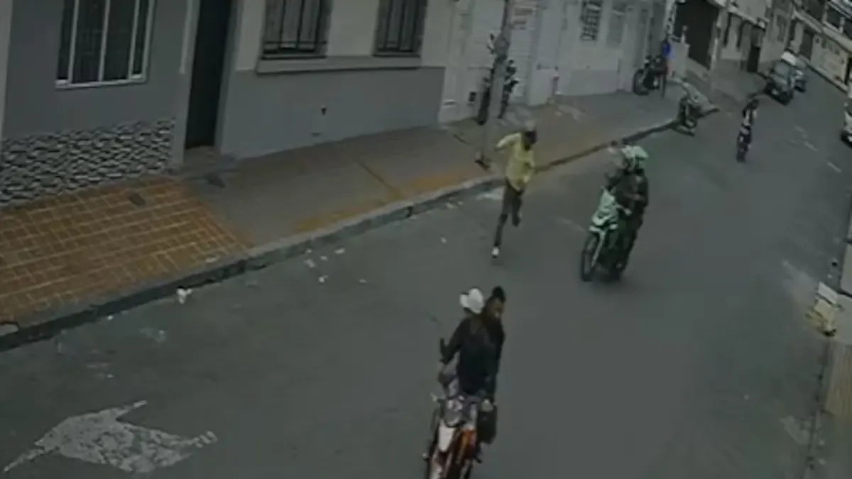 La rápida intervención policial evitó la fuga del delincuente en el barrio Santa Inés.