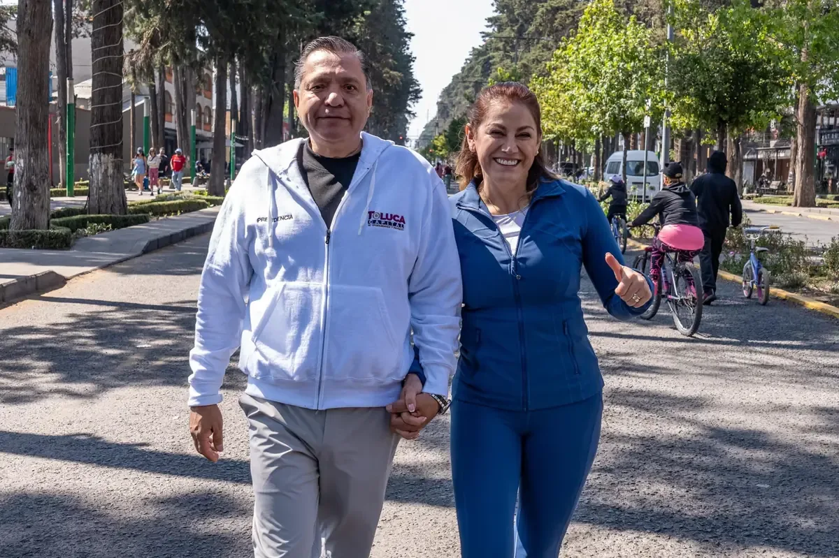 La Ruta Recreativa en Toluca fomenta el deporte y la convivencia familiar.