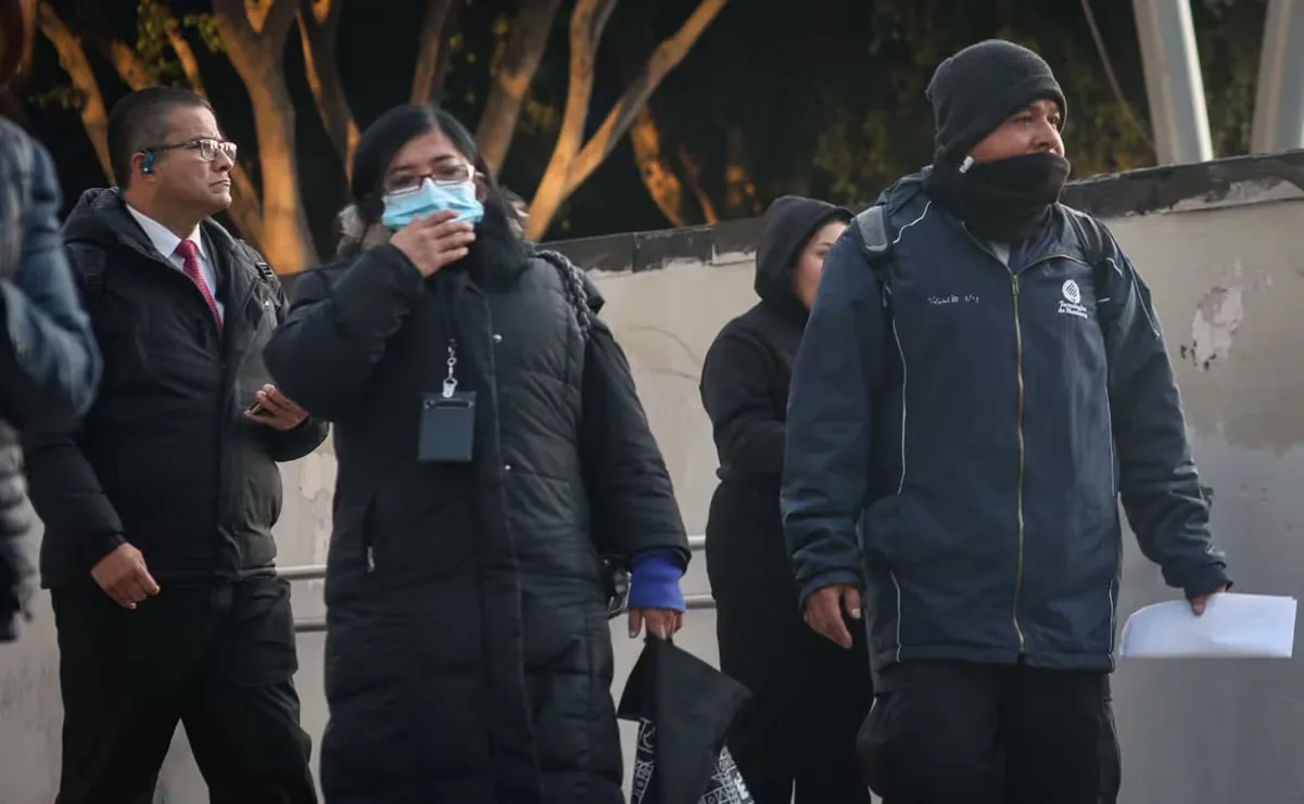 La Secretaría de Gestión Integral de Riesgos alerta sobre bajas temperaturas en la CDMX.