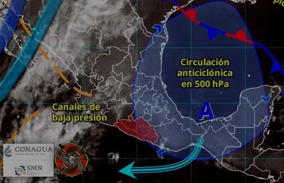 La Secretaría de Protección Civil prevé un domingo mayormente nublado con temperaturas agradables.