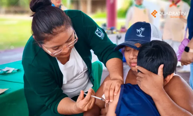 La Secretaría de Salud de Quintana Roo informa sobre los casos de sarampión.