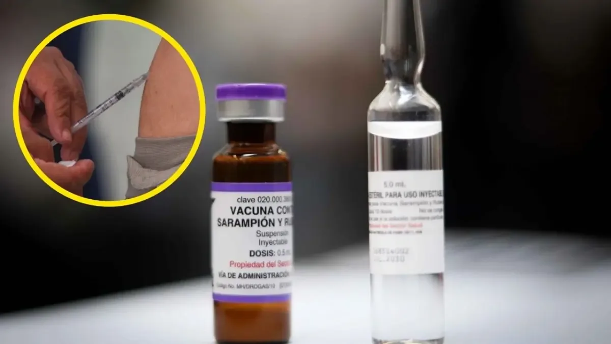La Secretaría de Salud informa sobre la disponibilidad de vacunas y su mecanismo de acción contra el sarampión.
