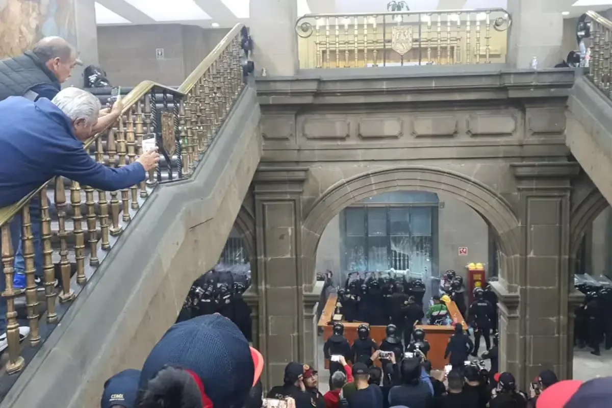 La Secretaría de Seguridad Ciudadana intervino tras vandalismo tras la marcha del 8M.