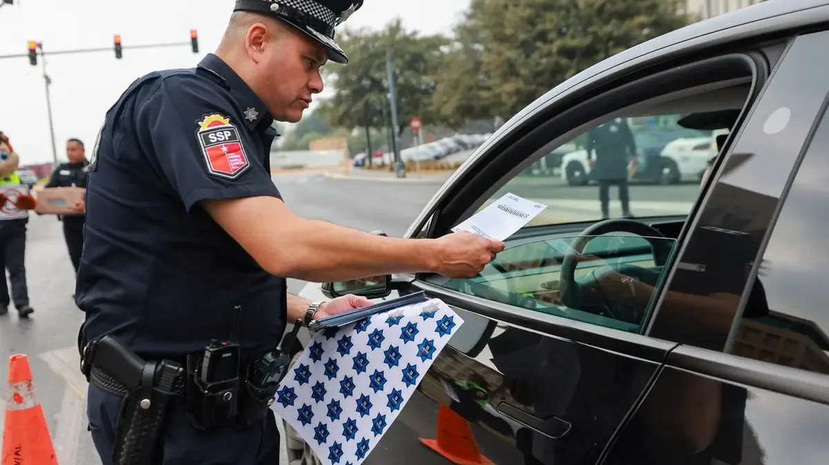 La Secretaría de Seguridad Pública promueve conductas responsables entre automovilistas y peatones.