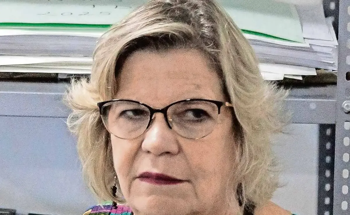 La Secretaria Nadine Gasman durante el anuncio del programa Salud Bienestar 2026 en CDMX.