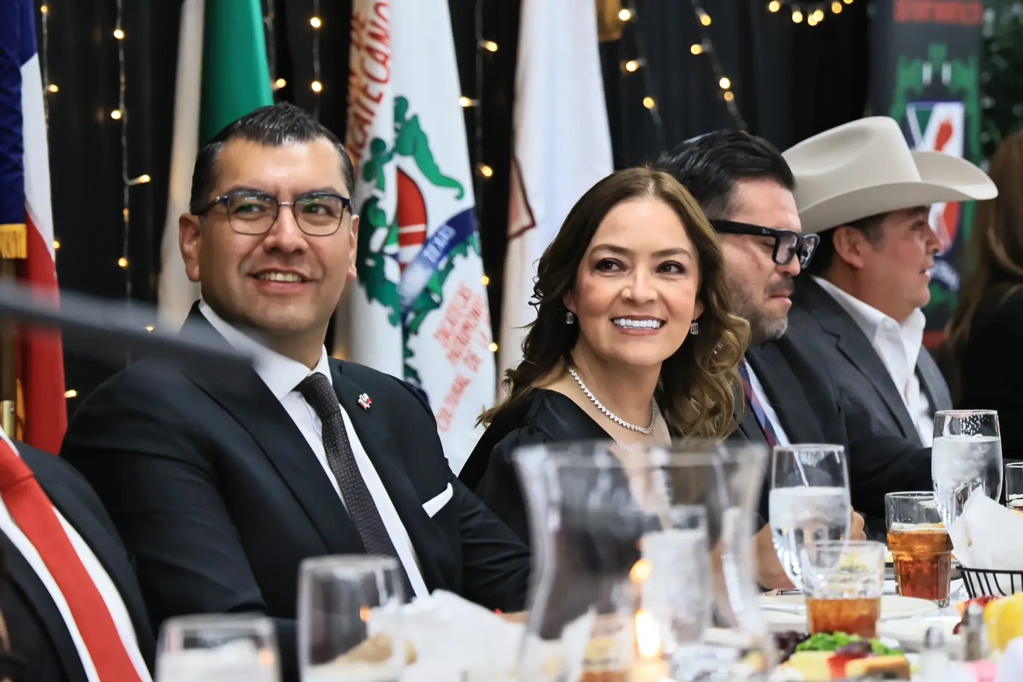 "La Senadora Verónica Díaz Robles en el evento de reconocimiento en Fort Worth."