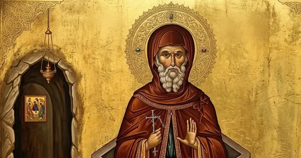 Este santo árabe vivió de manera extravagante, aislándose en una columna por casi cuatro décadas.