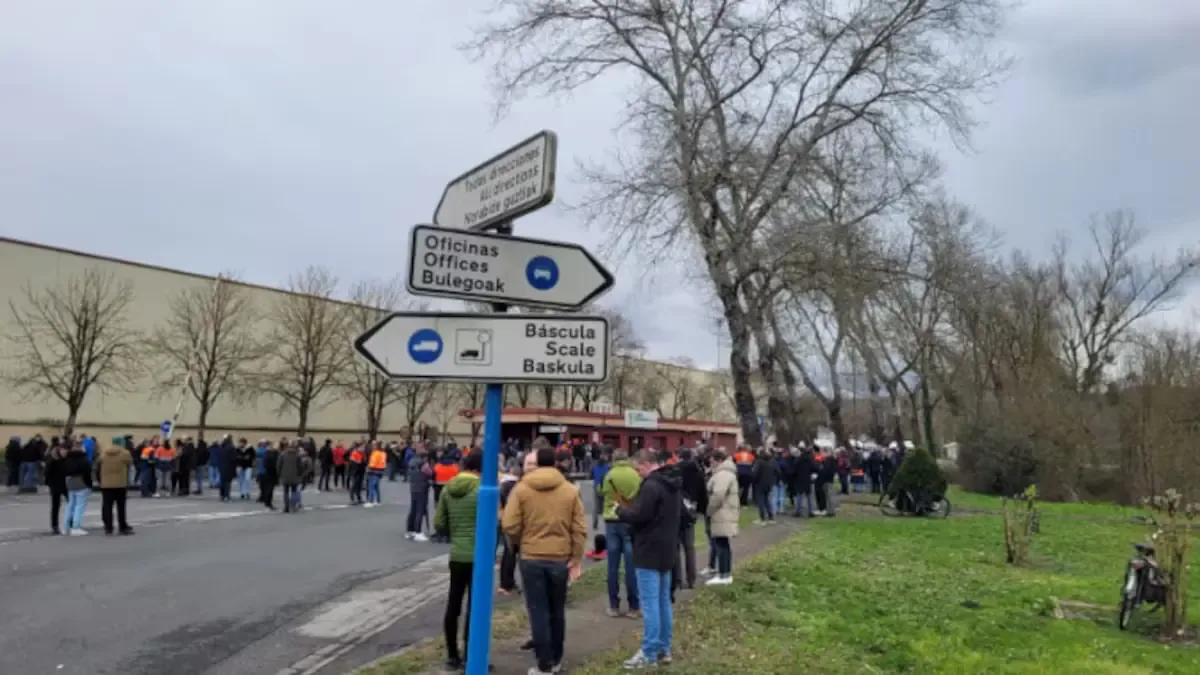 La situación de Tubos Reunidos refleja las dificultades del sector industrial en Aiaraldea.