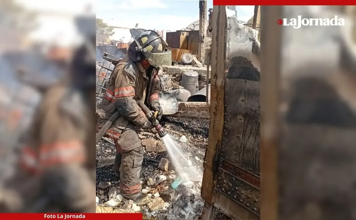 La suspensión de "Poliuretanos Omludam" tras el incendio en Ecatepec.