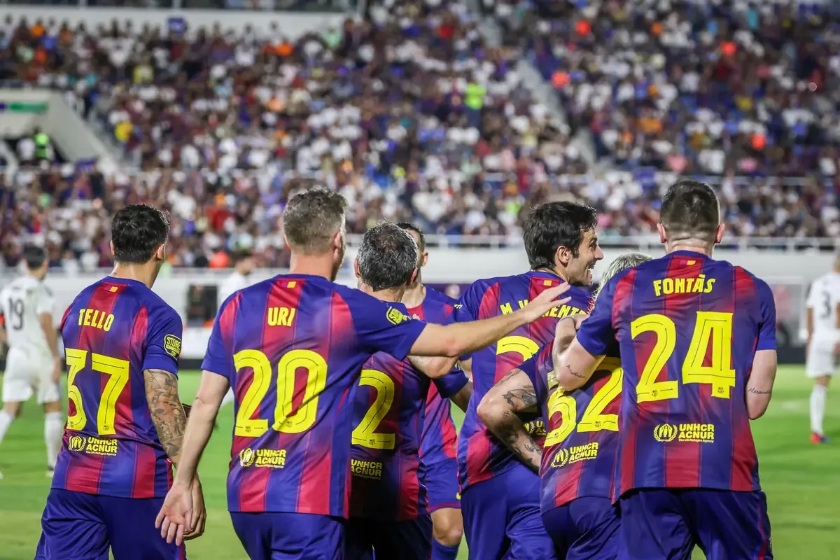 La temporada récord de los Barça Legends incluye un emocionante encuentro en Miami contra sus rivales históricos.