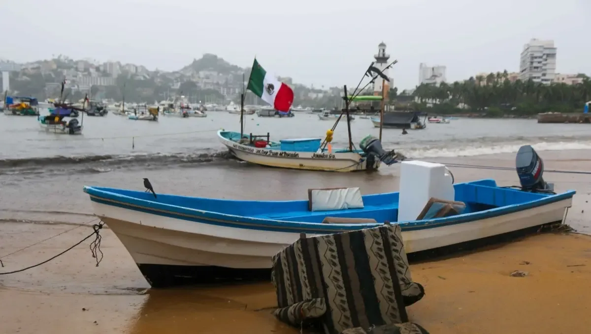 Trudy aumentará las lluvias en el sur y sureste de México en los próximos días.