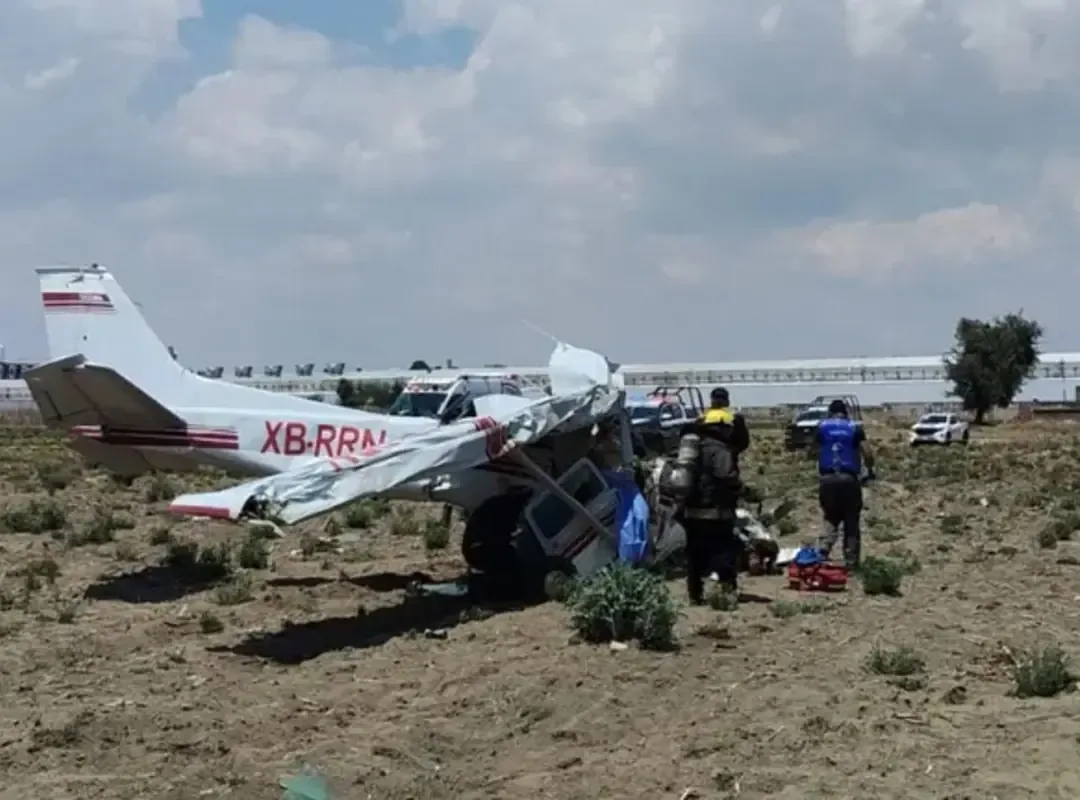 La tragedia ocurrió minutos después del despegue en una zona rural del estado.