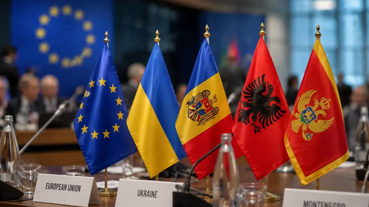 La adhesión de Ucrania y otros países marca un hito histórico en la ampliación del bloque europeo.