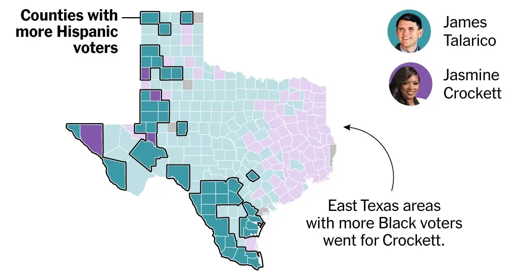 La victoria de Talarico resalta la importancia del voto latino en Texas.