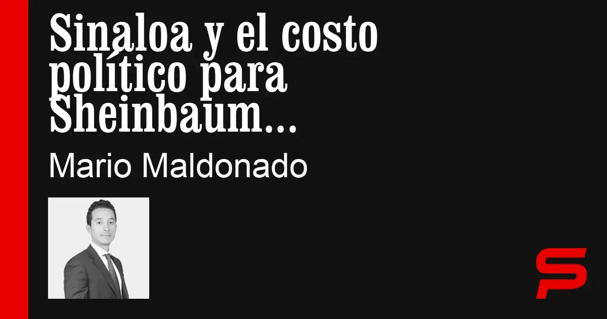 La violencia en Sinaloa erosiona la imagen de la presidenta ante empresarios.