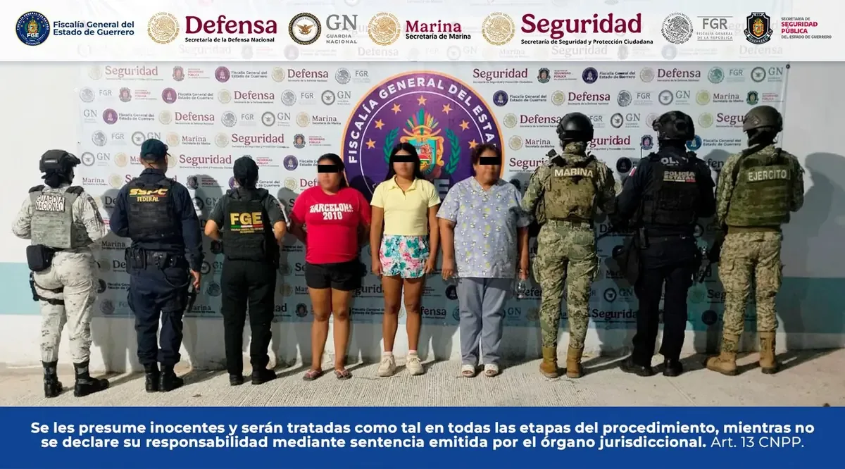 Las arrestadas son acusadas de agredir físicamente a una mujer en octubre de 2023.