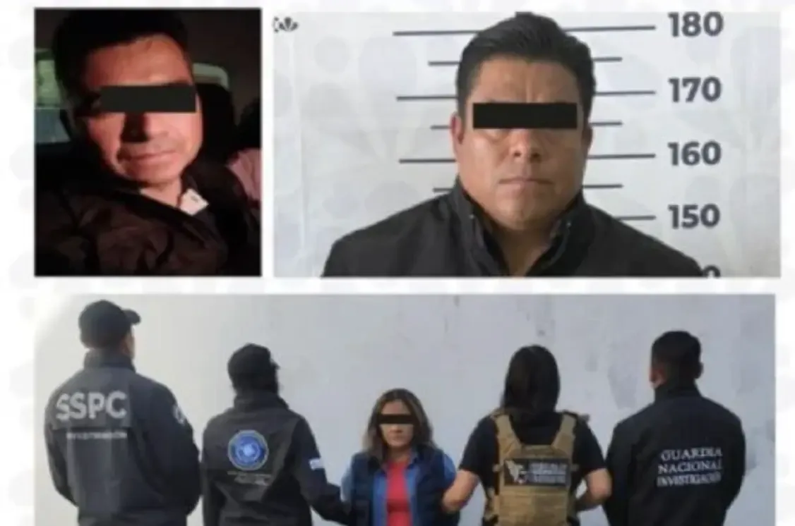 Las autoridades arrestaron a cinco individuos relacionados con el asesinato del matrimonio Tello Ruiz en Tlaxcala.