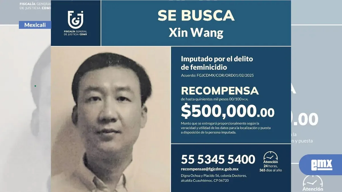 Las autoridades piden apoyo ciudadano para localizar al presunto responsable.