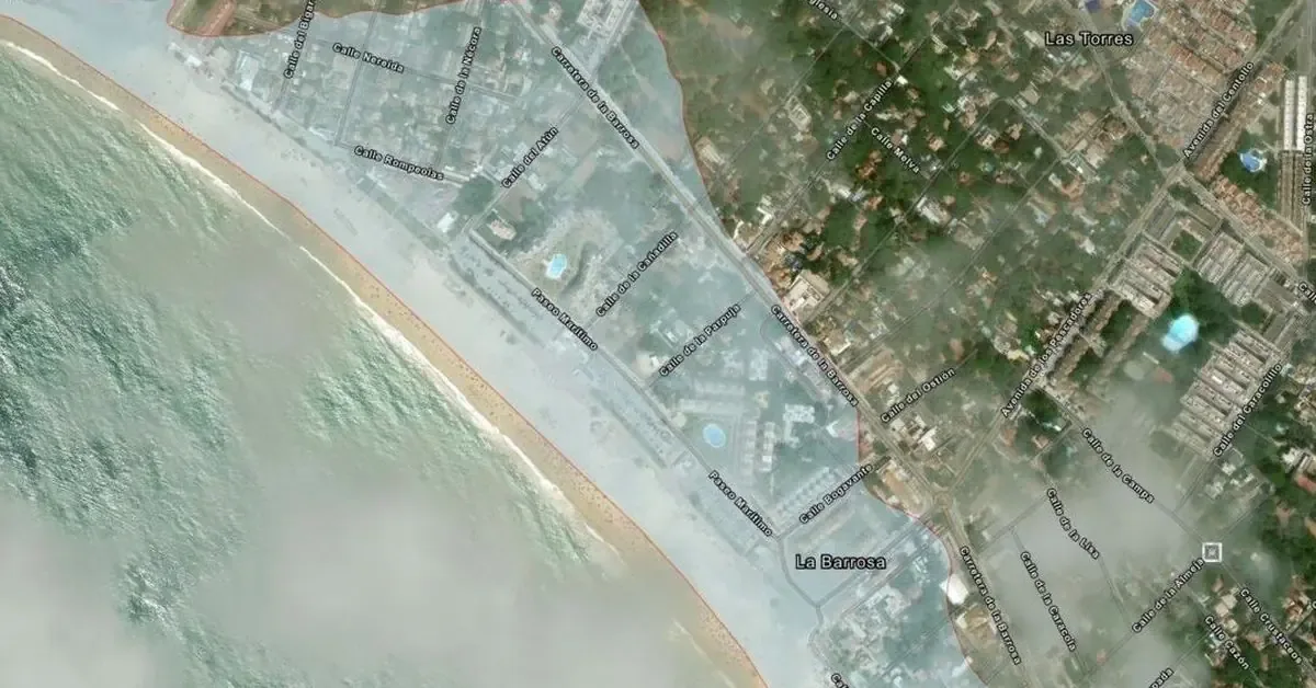 Las autoridades preparan un plan de emergencia contra maremotos en la costa de Chiclana.