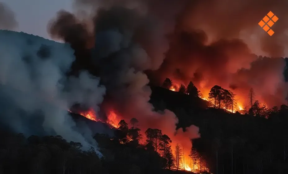 "Las brigadas de Conafor monitorean incendios en Guerrero, enfrentando restricciones de seguridad."