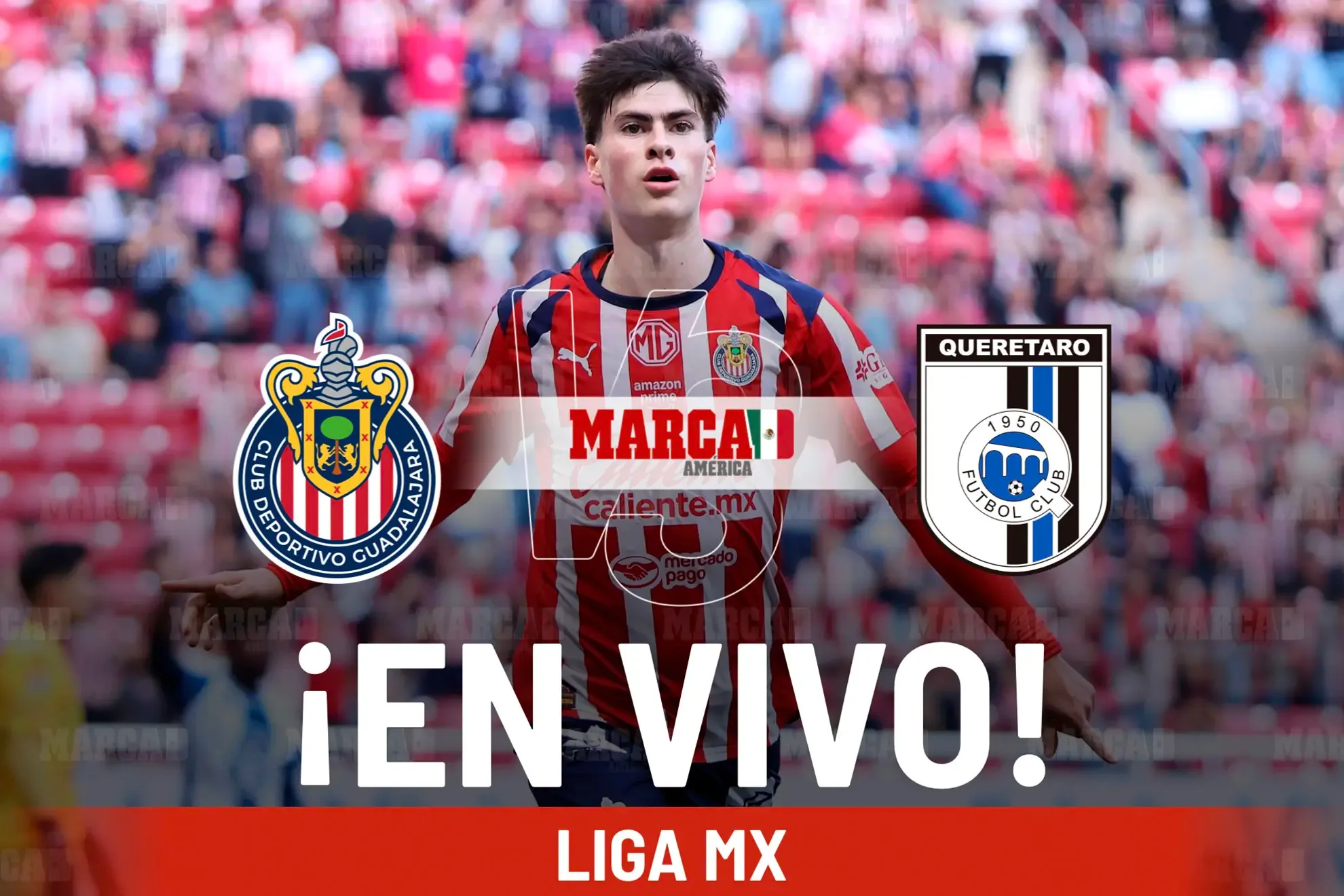 Las Chivas se preparan para enfrentar a Querétaro en el Estadio Akron.