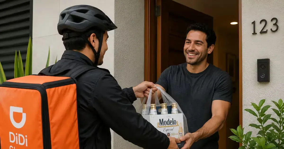 La venta de cerveza mediante aplicaciones de entrega crece rápidamente en México, superando las expectativas del comercio local.